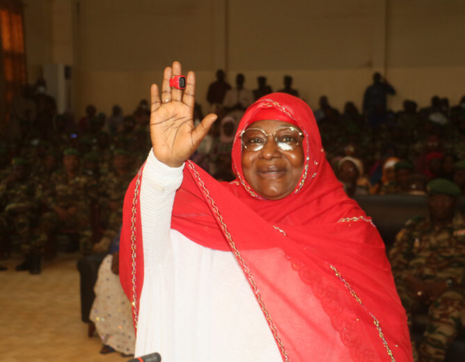 Prestation de serment de la Directrice Générale